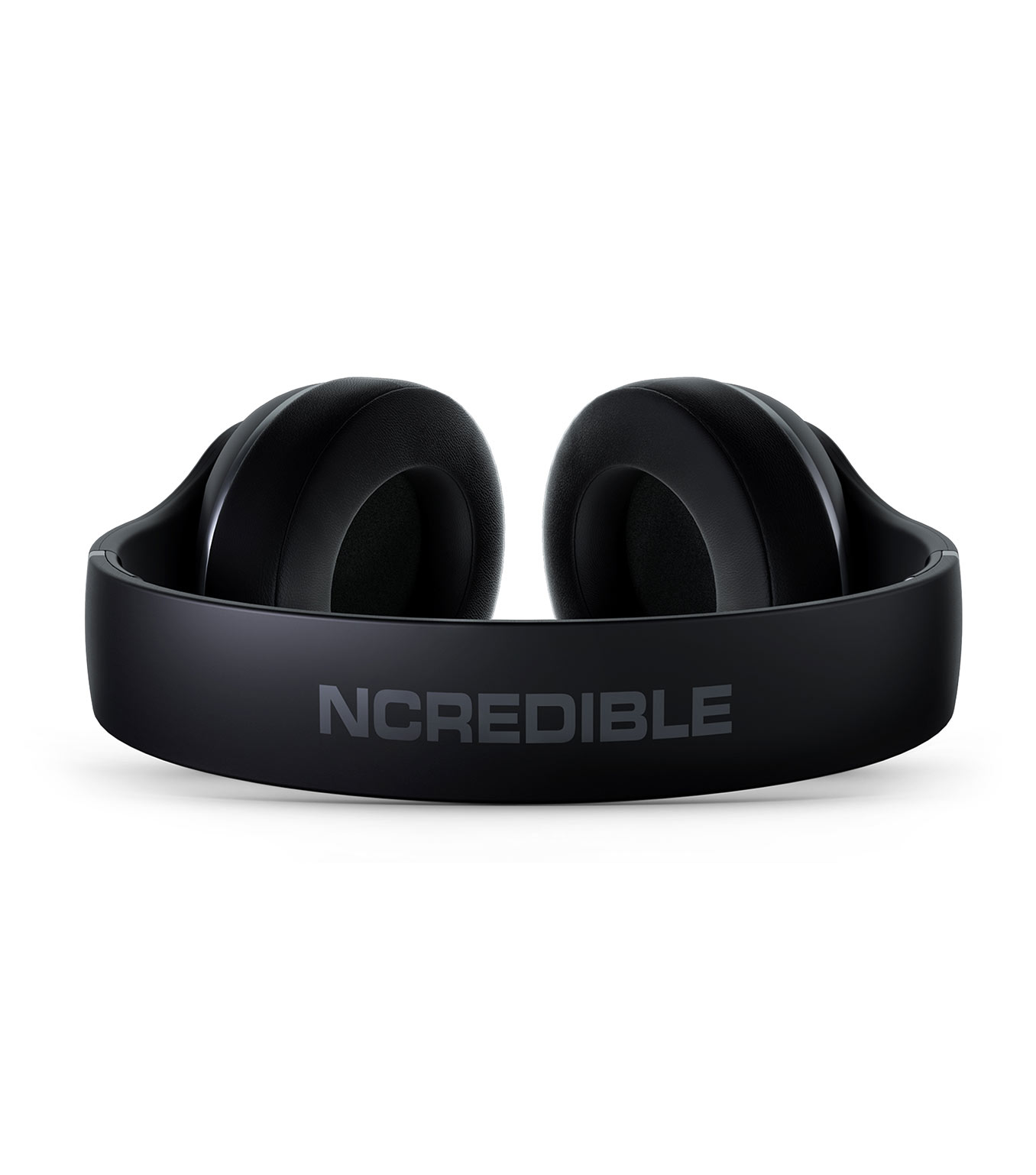 NCredible2 Wireless On-Ear Headphones, Built-in Mic, Wired Mode, Carrying Case - Black/Gunmetal
