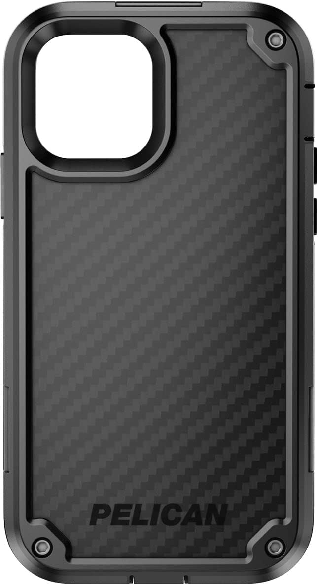 Pelican Shield Case with Holster iPhone 11 Pro Xs X Drop Tested Dupont Kevlar Carbon - Black