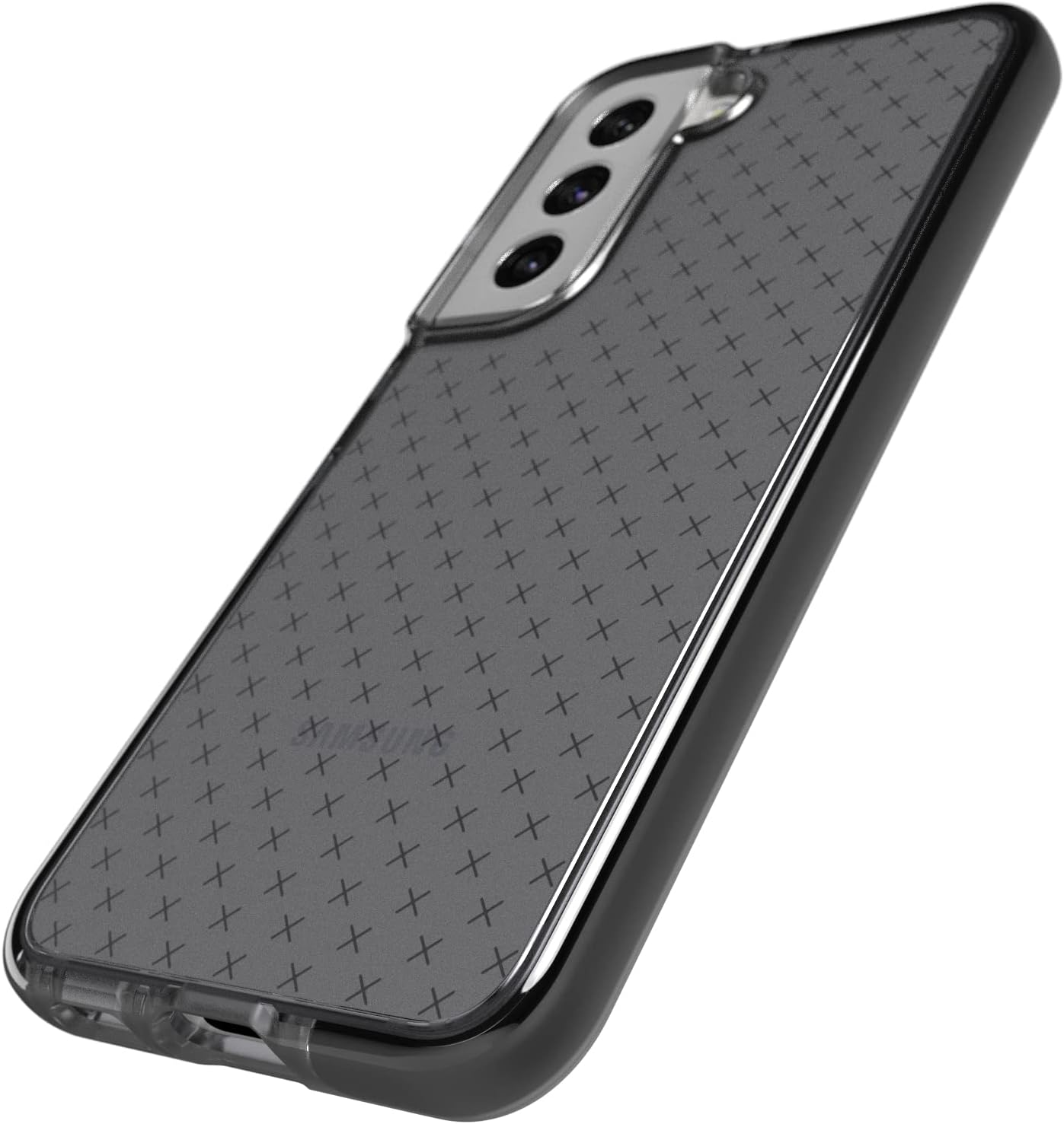 Tech21 Evo Check Case for Samsung Galaxy S22 5G with 16ft Multi-Drop Protection - Smokey Black