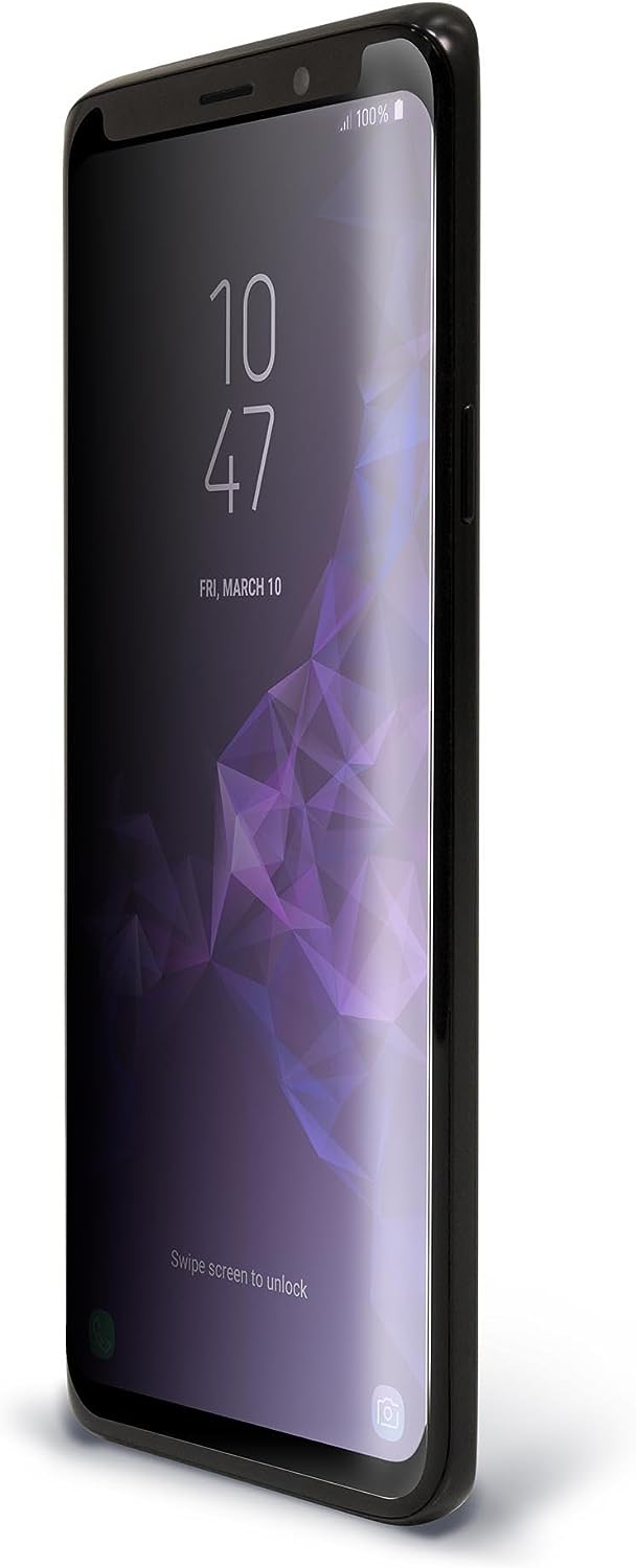 BodyGuardz Arc Privacy Tempered Glass for Samsung Galaxy S9+ Curved Screen Protector