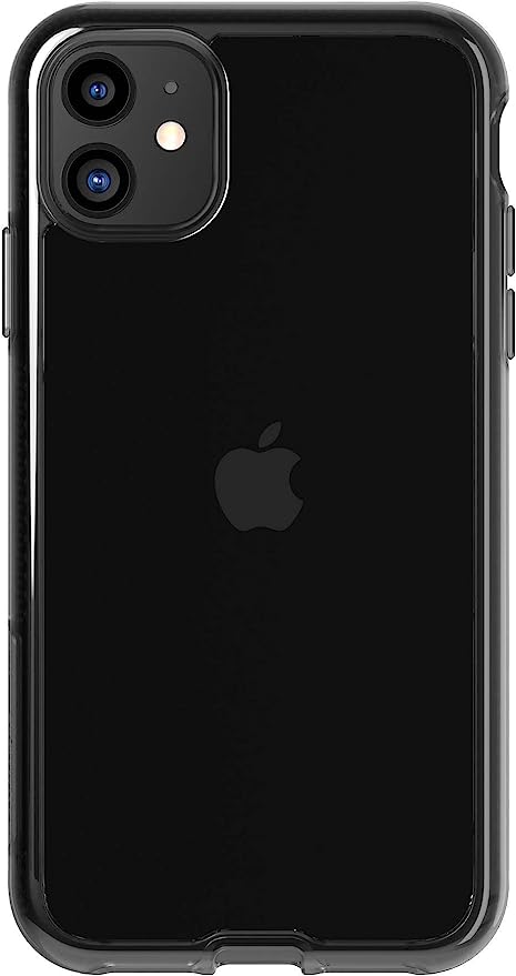 Tech21 Pure Tint Case for Apple iPhone 11 6.1", Ultra Thin with 10ft Drop Protection - Carbon