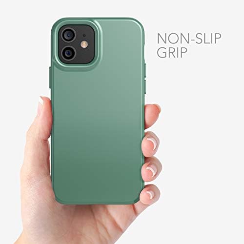 Tech21 Evo iPhone 12/12 Pro 5G case with 8 ft. Drop Protection - Midnight Green