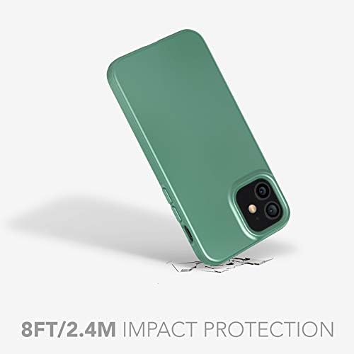 Tech21 Evo iPhone 12/12 Pro 5G case with 8 ft. Drop Protection - Midnight Green