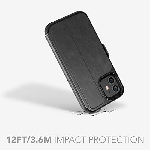 Tech21 Evo Wallet iPhone 12 Pro Max 5G Case with 12 ft. Drop Protection - Black
