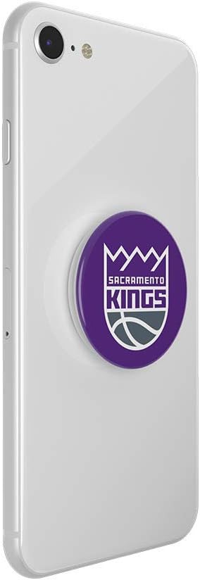 PopSockets PopGrip: Swappable Grip for Phones & Tablets - NBA - Kings Logo