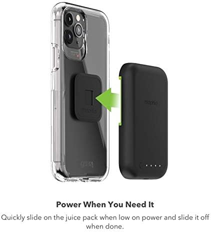Mophie Juice Pack Connect Compact Power Bank with 5,000 mAh Battery - Black