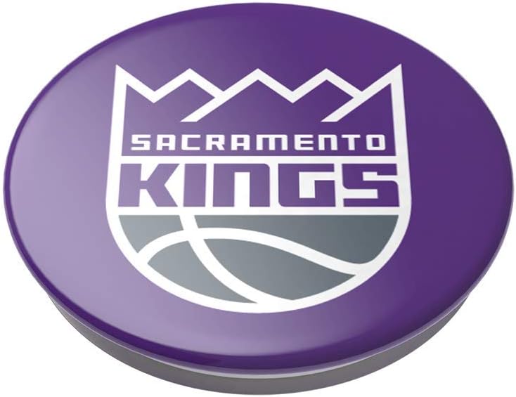 PopSockets PopGrip: Swappable Grip for Phones & Tablets - NBA - Kings Logo