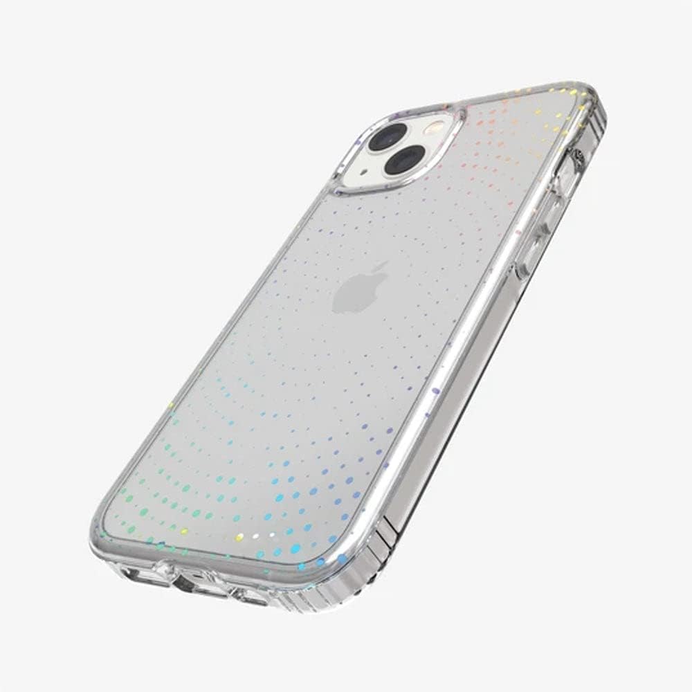 Tech21 Evo Sparkle for iPhone 13 Shimmering Case with 12ft Multi-Drop Protection