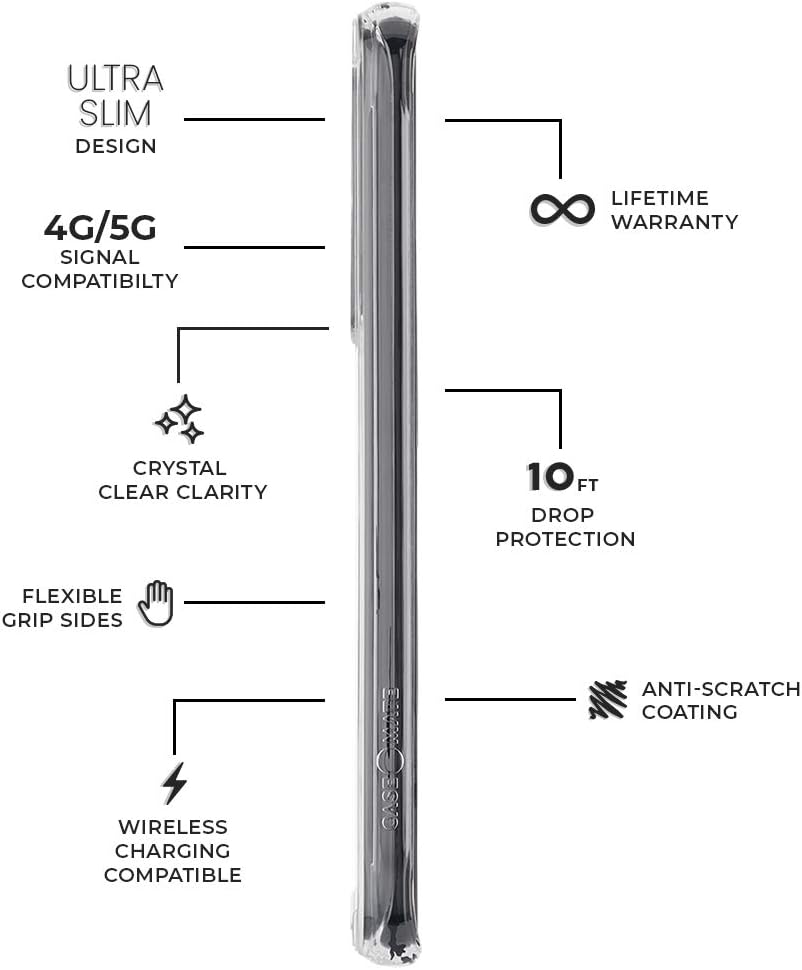 Case-Mate Samsung Galaxy S20 Plus/S20+ Case - Clear