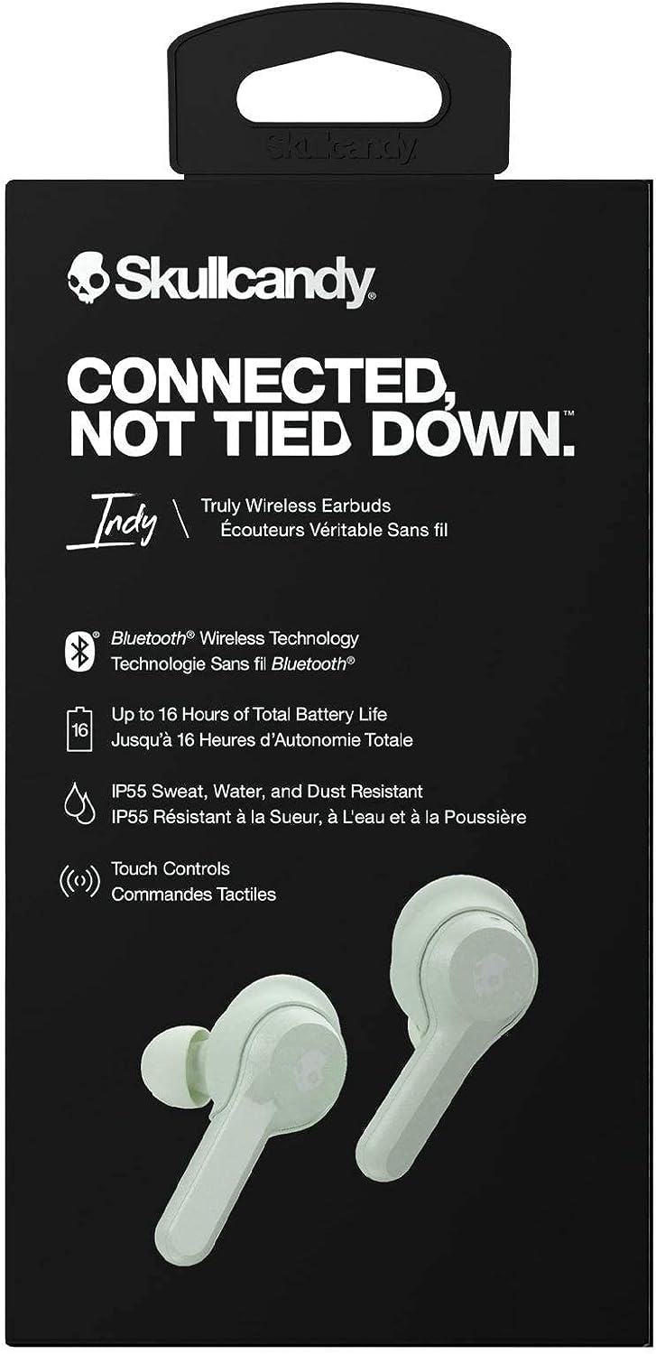 Skullcandy Indy True Wireless Bluetooth In-Ear Earbuds - Mint