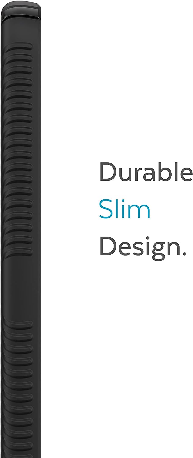 Speck Presidio 2 Grip Samsung Galaxy S23 Case Slim Design Drop Protection - Black