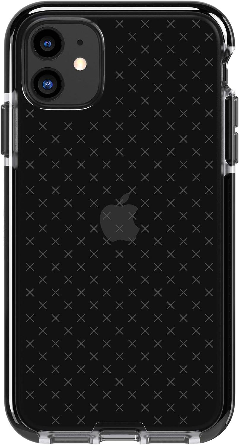 Tech21 Evo Check for Apple iPhone 11 Case with 12 ft. Drop Protection - Smokey Black