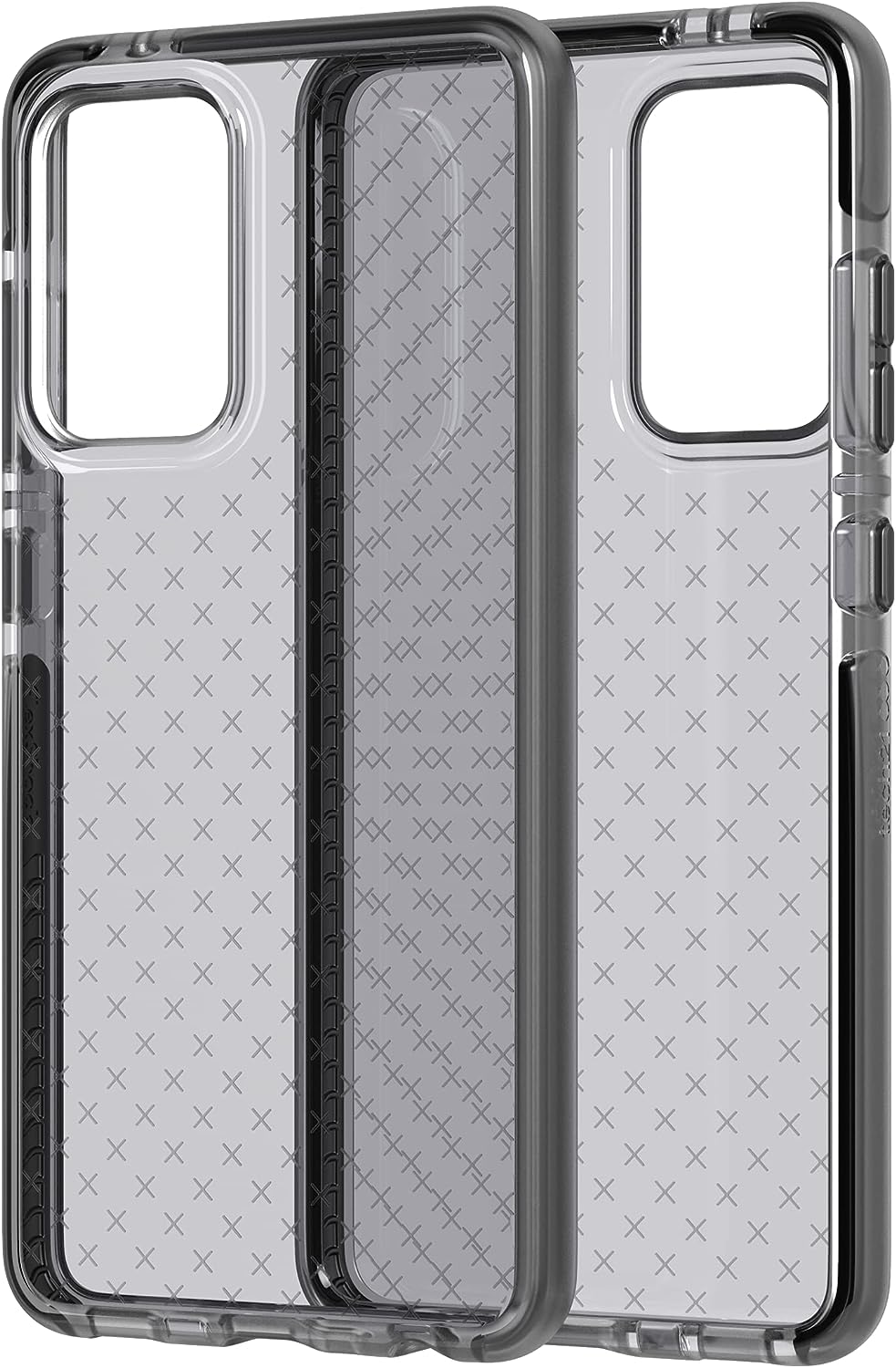 Tech21 Evo Check for Samsung A52 5G Case - 12 ft Drop Protection - Smokey Black