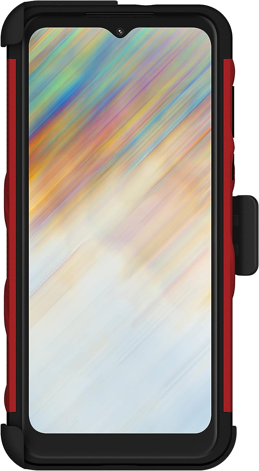 ZIZO Bolt Moto G Play 2023 Holster Case with Tempered Glass, Built-in Kickstand & Lanyard (3 Colors)