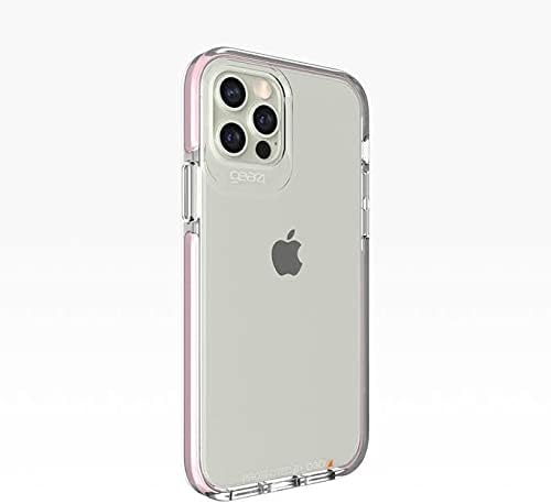 Gear4 ZAGG Piccadilly Phone Case Apple iPhone 12 Mini 5.4" - 13 ft Drop Protected & Crystal Clear - Rose Gold