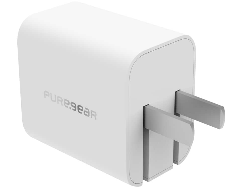 Pure Gear 20W Light Speed USB C Wall Charger - White