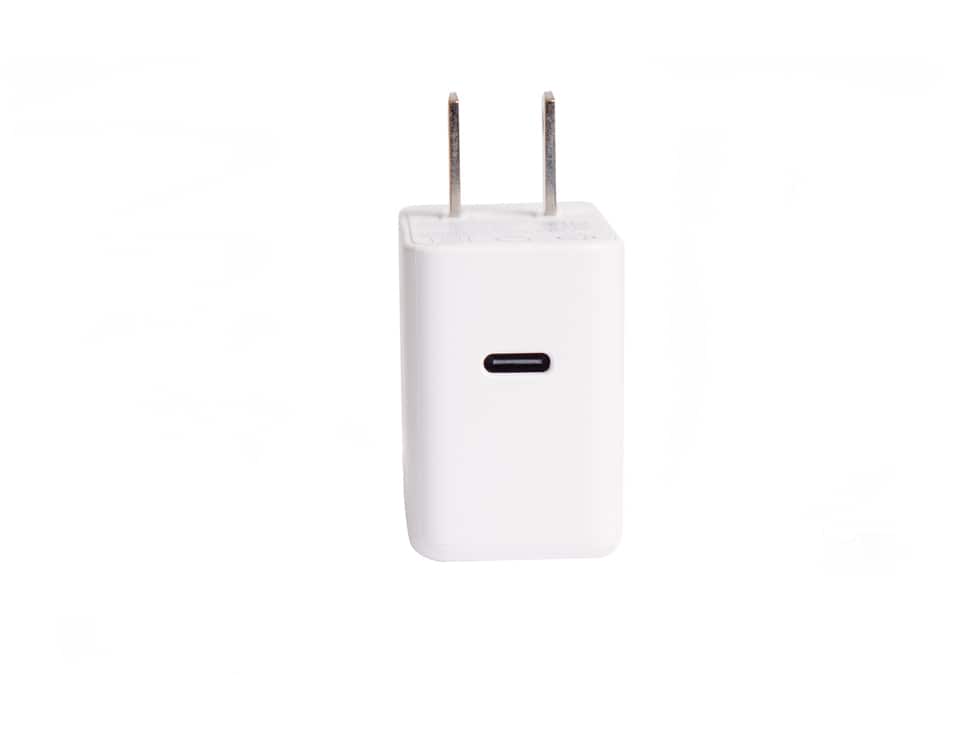 Tylt 20W Fast Charging Wall Charger for Full Power Delivery - White