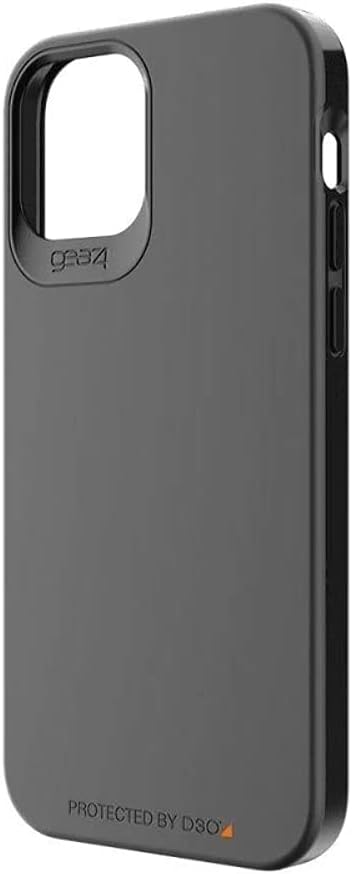 Gear4 Holborn Slim Case for Apple iPhone 12 mini 5.4", Advanced Impact Protection - Black
