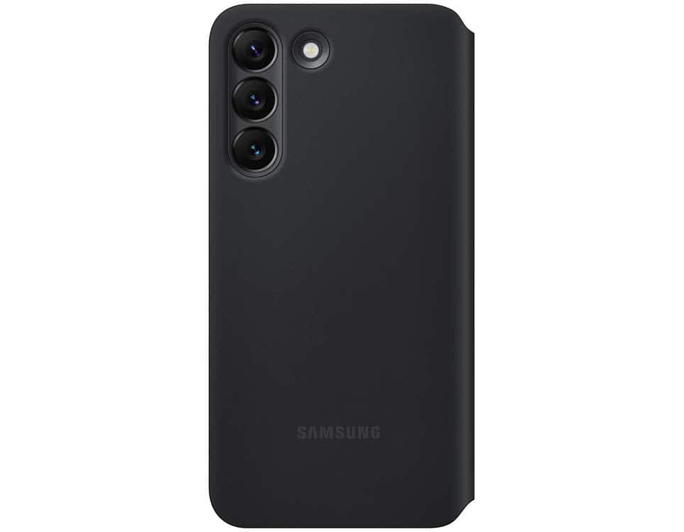 Samsung S View Folio Case Samsung Galaxy S22 5G, Sleek & Secure - Black