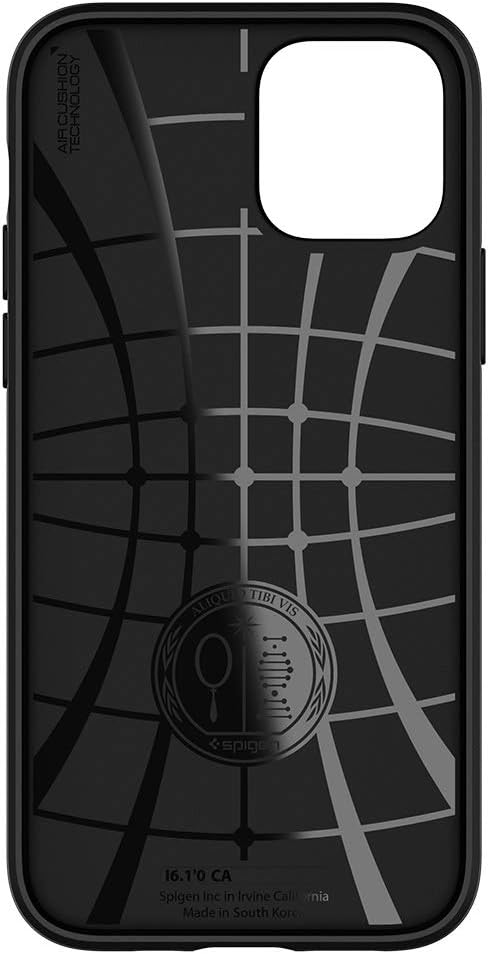 Spigen Core Armor iPhone 12 Pro Max Best Drop Protection Case - Matte Black