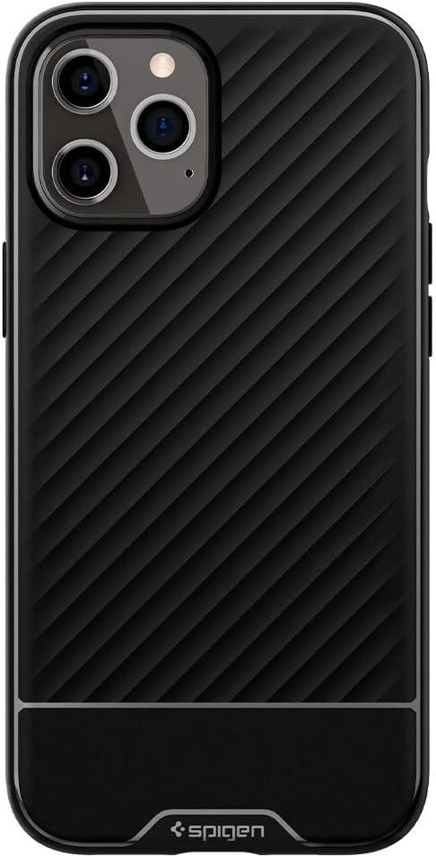 Spigen Core Armor iPhone 12 Pro Max Best Drop Protection Case - Matte Black