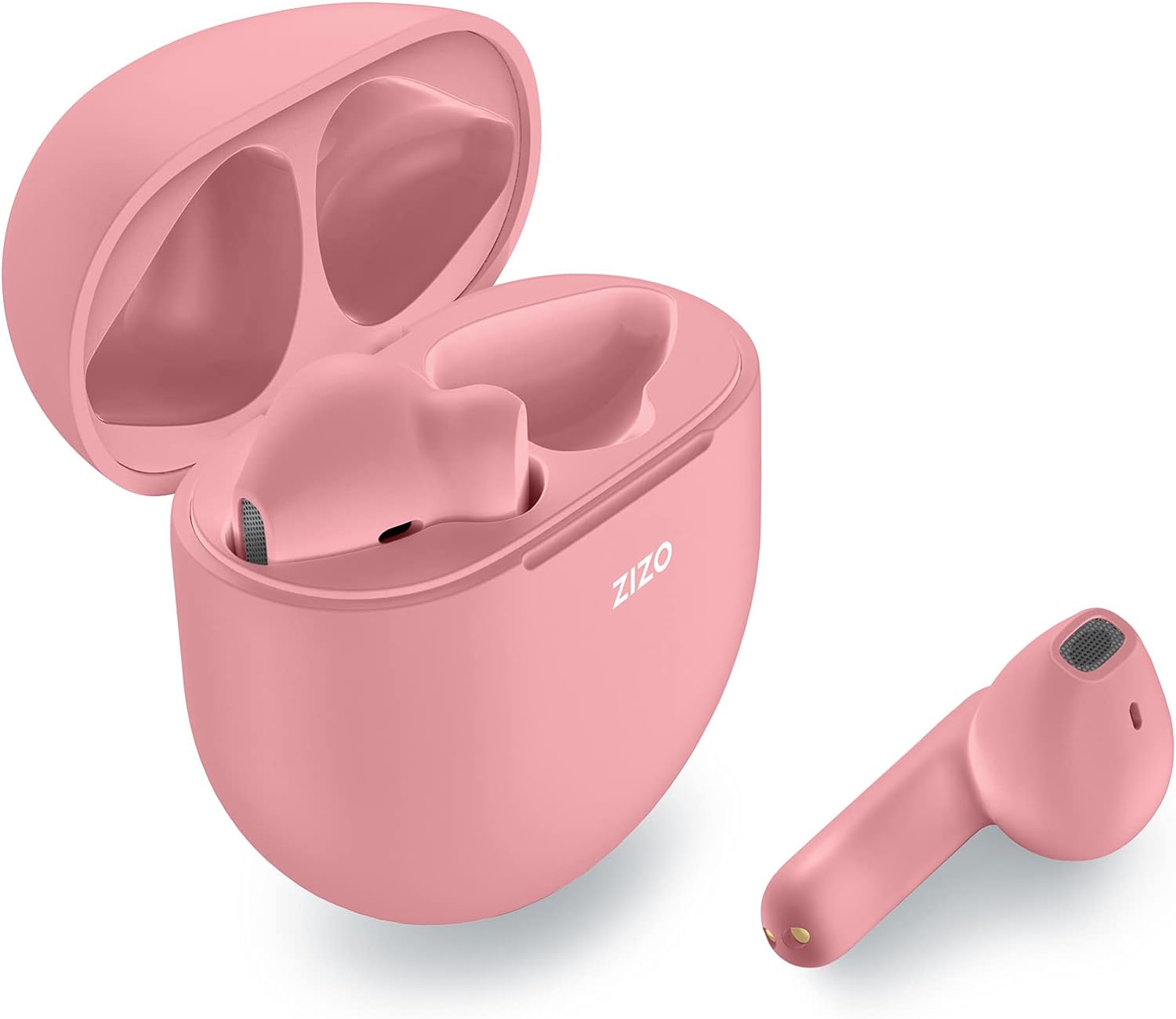 Zizo Pulse Z1 True Wireless Earbuds with Charging Case - Pink
