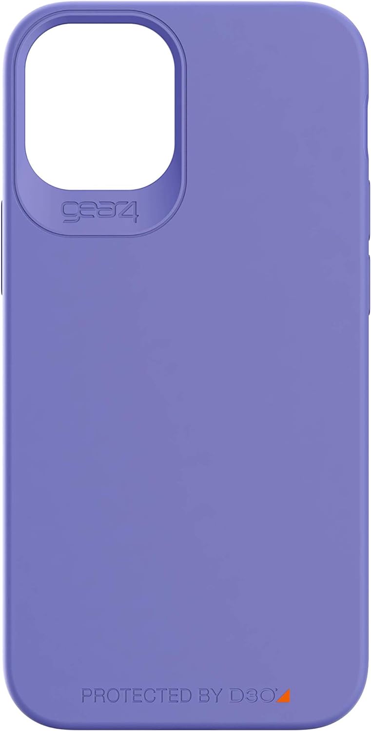 Gear4 ZAGG Holborn Slim Case for iPhone 12 Mini 5.4", Advanced Impact Protection - Lilac