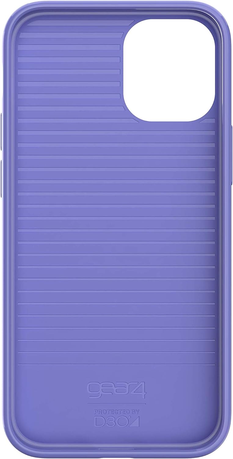 Gear4 ZAGG Holborn Slim Case for iPhone 12 Mini 5.4", Advanced Impact Protection - Lilac