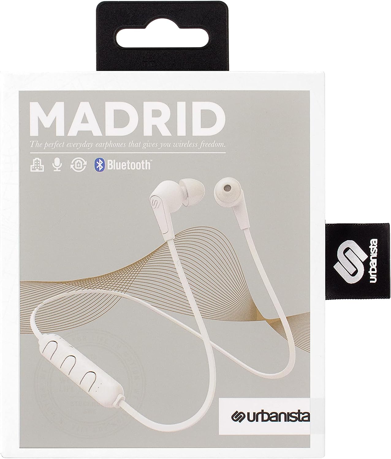 Urbanista Madrid Perfect Everyday Wireless Earphones 4 hr Battery Life (3 Colors)