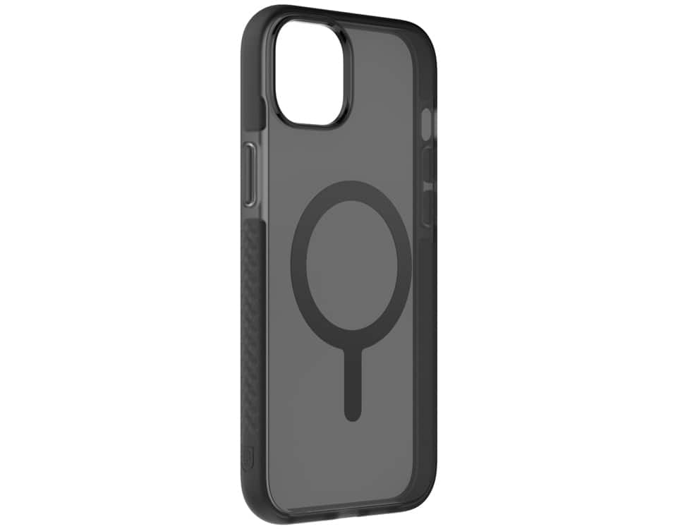 BodyGuardz Ace Pro iPhone 14 Plus MagSafe Case 14 ft Drop Tested - Smoke/Black