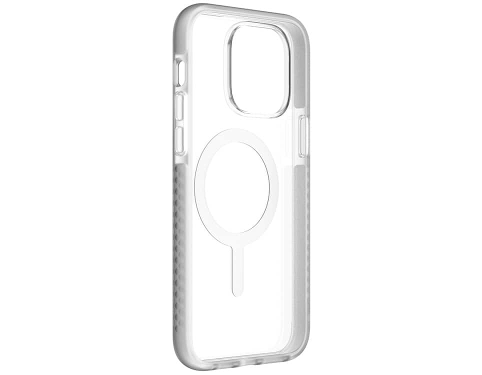 BodyGuardz Ace Pro with MagSafe Case for iPhone 14 Pro 6.1" Military Grade Drop Tested - Clear/White