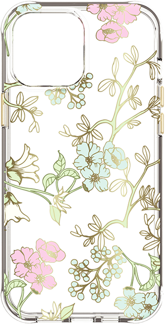 KARMA by Body Glove iPhone Case13 Pro Max 12 Pro Max Pastel Floral 8 ft. Drop Protect