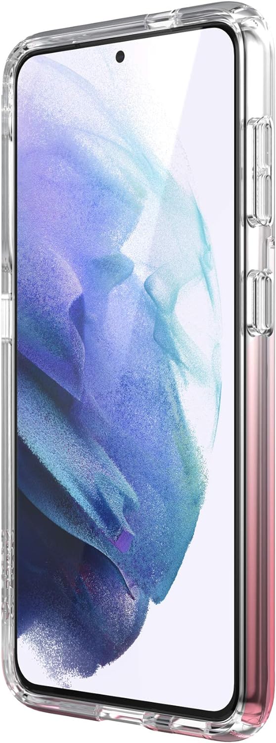 Speck Presidio Ombre Perfect Clear Samsung Galaxy S21 5G Case - Vintage Rose Fade