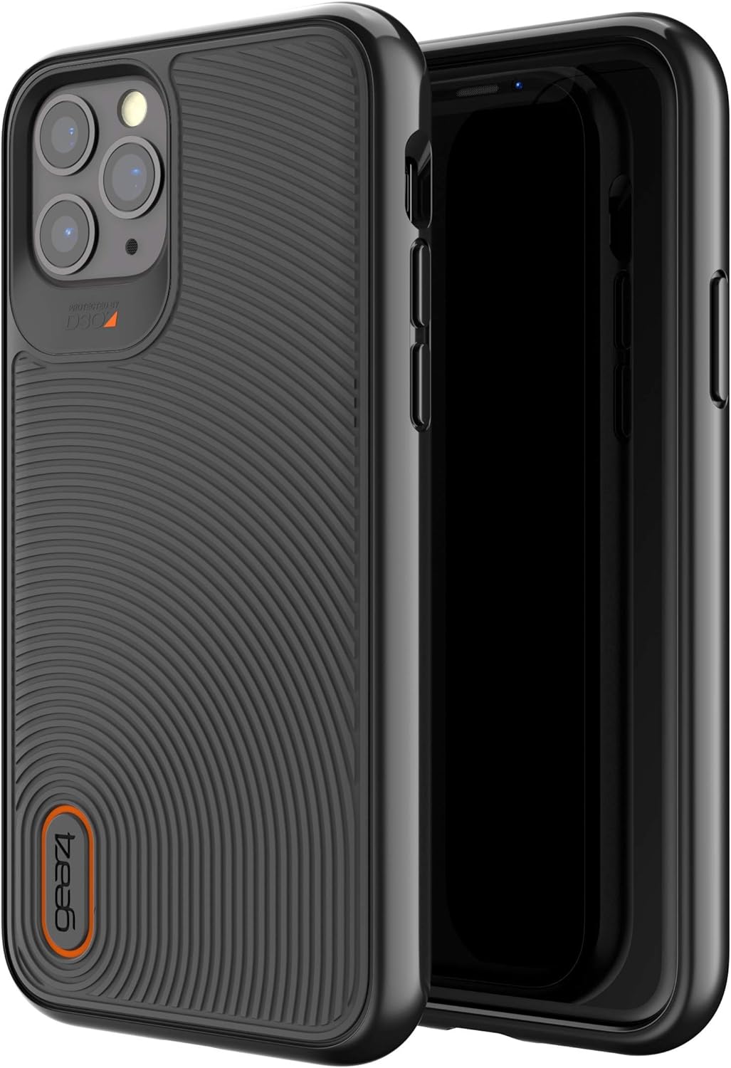 Gear4 Battersea Case for Apple iPhone 11 Pro 5.8", Advanced Impact Protection - Black