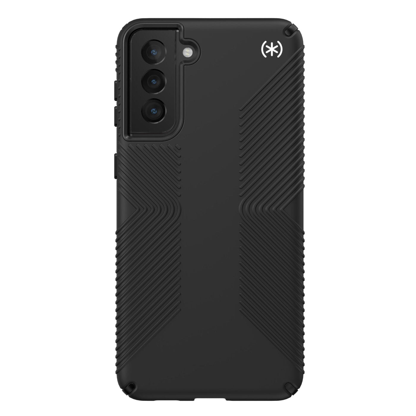 Speck Presidio2 Grip Case for Samsung Galaxy S21 Plus 5G with 13ft Drop Protection - Black/White