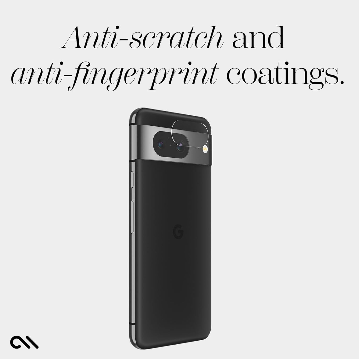 Case-Mate Rear Camera Lens Glass Protector for Google Pixel 8 - Clear