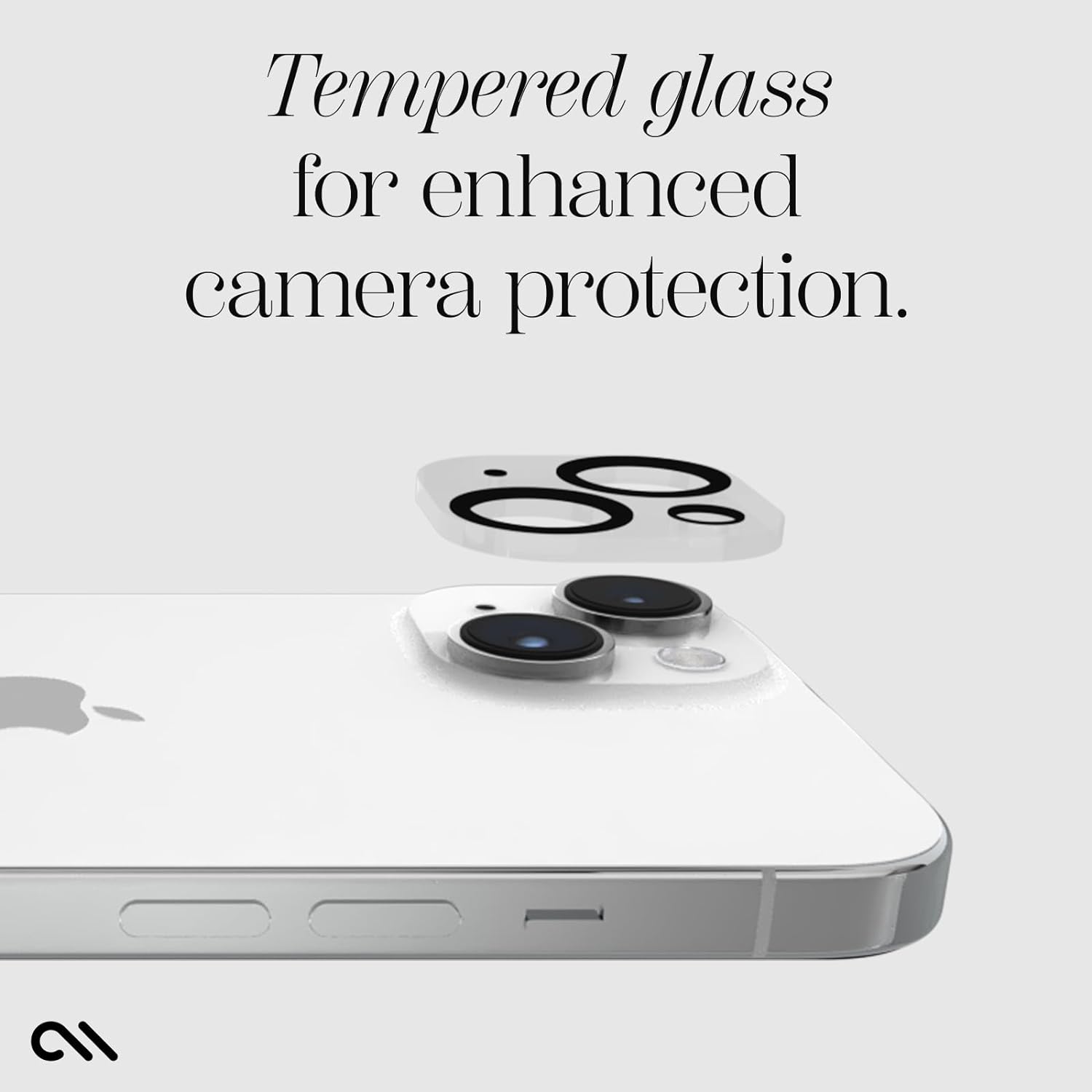 Case-Mate - Rear Camera Lens Glass Protector for Apple iPhone 15 / iPhone 15 Plus - Clear